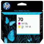 Hp 70 t�te d'impression designjet magenta et jaune, magenta, jaune, 1 pi�ce(s) c9406a