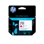 Hp 711 pack de 3 cartouches d'encre designjet magenta, 29 ml, hp designjet t120, t520, a jet d'encre ...
