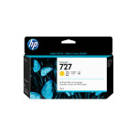 Hp 727 cartouche d'encre designjet jaune, 130 ml, rendement standard, jaune, encre � colorant, 130 ml, ...