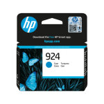 Hp 924 cartouche d'encre originale 4k0u3ne - cyan
