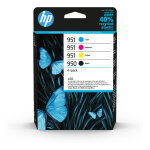 Hp 950 / 951 cartouche d'encre authentique 6zc65ae - pack de 4 (noir, cyan, magenta, jaune) Hp 950 / 951 cartouche d'encre authentique 6zc65ae - pack de 4 (noir, cyan, magenta, jaune)