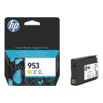 Hp 953 cartouche d'encre authentique f6u14ae - jaune