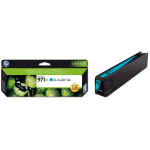 Hp 971xl cartouche d'encre authentique grande capacit� cn626ae - cyan