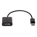 Hp adaptateur displayport à dvi - d, 0, 19 m, displayport, dvi - d, mâle, femelle, noir fh973aa Hp adaptateur displayport à dvi - d, 0, 19 m, displayport, dvi - d, mâle, femelle, noir fh973aa