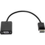 Hp adaptateur displayport à vga, 0, 2 m, displayport, vga (d - sub), mâle, femelle, cuivre f7w97aa Hp adaptateur displayport à vga, 0, 2 m, displayport, vga (d - sub), mâle, femelle, cuivre f7w97aa