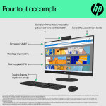 Hp all - in - one 27 - cr0060nf pc, amd ryzen 7, 16 go, ddr4 - sdram, 512 go, ssd, windows 11 home bn5x4ea ...