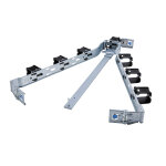 Hp bras de gestion des c�bles pour rack, gestionnaire de c�bles, argent 35z34aa