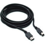 Hp c�ble dp et usb b vers a 300 cm pour l7016t l7014t et l7010t, noir, professionnel, compatible avec ...