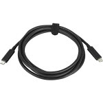 Hp cble usb - c vers usb - c 100 w (station d accueil / de charge cran z), usb c, usb c, noir 5ar72aa ...