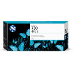 Hp cartouche d encre 730 designjet gris, 300 ml, rendement �lev� (xl), gris, encre � colorant, 300 ml, ...