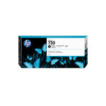 Hp cartouche d encre 730 designjet noir photo, 300 ml, hp designjet t1700, photo noire, p2v73a, professionnel, ...