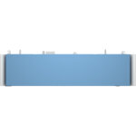 Hp chargeur de support color laserjet 550 feuilles, 500 mm, 460 mm, 150 mm, 598 mm, 682 mm, 248 mm 6qn57a ...