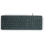 Hp clavier filaire 150, taille relle (100 %), usb, noir 664r5aa