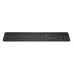 Hp clavier hybride multi - appareil 495k, taille r�elle (100 %), sans fil, usb + bluetooth, noir bd5f5ut#abf ...