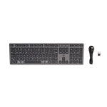 Hp clavier sans fil rechargeable multi - appareil 720, taille r�elle (100 %), sans fil, usb + bluetooth, ...