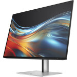 Hp cran wuxga 24 pouces srie 7 pro - 724pn, 61 cm (24'), 1920 x 1200 pixels, wuxga, 5 ms, noir, argent ...