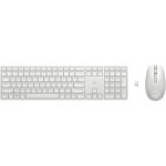 Hp ensemble clavier et souris sans fil 650, taille réelle (100 %), rf sans fil, clavier à membrane, blanc, ... Hp ensemble clavier et souris sans fil 650, taille réelle (100 %), rf sans fil, clavier à membrane, blanc, ...