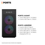 Hp omen 35l gaming desktop gt16 - 1006nf pc, amd ryzen 7, 9800x3d, 64 go, ddr5 - sdram, windows 11 home ...