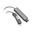 Hp poly adaptateur poly da75 usb vers qd noir taa, adaptateur d interface, 38 g, noir 786c6aa