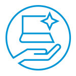 Hp service carbon emissions sync - service to the door avec utilisation pour pc portable u53dbe