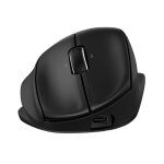 Hp souris ergonomique inclinable 720m, droitier, rf sans fil + bluetooth, 6000 dpi, noir bh0z4aa#abb