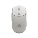 Hp souris sans fil silencieuse 400, ambidextre, rf sans fil + bluetooth, 6000 dpi, beige az7b6aa#abb
