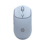 Hp souris sans fil silencieuse 400, ambidextre, rf sans fil + bluetooth, 6000 dpi, bleu az7b4aa#abb