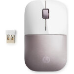 Hp souris sans fil z3700 - blanche / rose, ambidextre, rf sans fil, 1200 dpi, rose, blanc 4vy82aa#abb ...