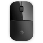 Hp souris sans fil z3700 noire, ambidextre, optique, rf sans fil, 1200 dpi, noir v0l79aa#abb
