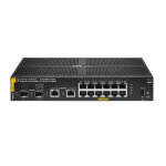 Hpe aruba networking cx 6000 12p 10m / 100m / 1g class4 poe 2p sfp 1g 139w switch, g�r�, l3, gigabit ...