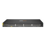 Hpe aruba networking cx 6000 48p 10m / 100m / 1g class4 poe 4p sfp 1g 370w switch, g�r�, l2 / l3, gigabit ...