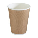 Huhtamaki gobelet en carton kraft 25 cl pour boisson chaude - lot de 30
