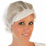 Hygonorm hygostar charlotte de protection light avec visire, blanc