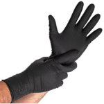 Hygostar gant en nitrile 'power grip long', m, noir