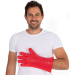 Hygostar gant en silicone 'heatblocker', rouge