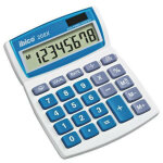 Ibico blister calculatrice de bureau 208x cran lcd  8 chiffres, cran  inclinaison rglable ib410147 ...