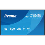 Iiyama lh4366uhsb - b1ag, �cran plat de signalisation num�rique, 109, 2 cm (43'), lcd, 3840 x 2160 pixels, ...