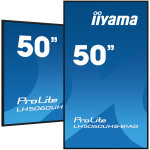 Iiyama lh5060uhs - b1ag, carte a num�rique, 125, 7 cm (49. 5'), led, 3840 x 2160 pixels, wifi, 24 / 7 ...