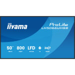 Iiyama lh5066uhsb - b1ag, �cran plat de signalisation num�rique, 127 cm (50'), lcd, 3840 x 2160 pixels, ...