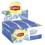 Infusion camomille lipton feel good, bo�te de 100 dosettes