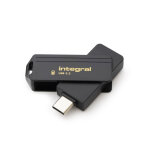 Integral cl usb - c 3. 2 secure 360 encrypted - mmoire de 32 go - noir