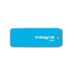 Integral memory cl usb 2. 0 neon - 32 go bleu (lot de 2 cls + 1 gratuite)