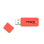Integral memory cl� usb 2. 0 n�on 64gb orange