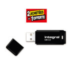 Integral memory cl� usb 3. 0 - 16 go noir - lot de 2 + 1 offerte