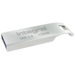 Integral memory cl� usb 3. 0 metal arc - 128 go - m�tal