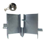 Iwh antivol de remorque et caravane, rabattable, � cadenas