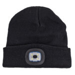 Iwh bonnet avec lampe led, noir