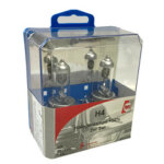 Iwh coffret d'ampoules de rechange h4 pour voiture, 2 pices
