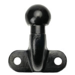 Rotule d'attelage, boule de 50 mm, noir