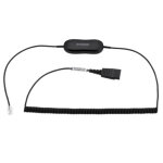 Jabra 88011 - 102, cable, noir Jabra 88011 - 102, cable, noir